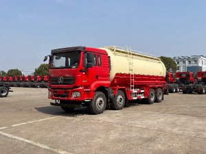 8x4陜汽德龍SGZ5312GFLSX6型油田專用下灰罐車(chē)